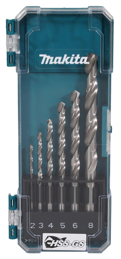 MAKITA D-78346 - Metallbohrer-Set 6 tlg.