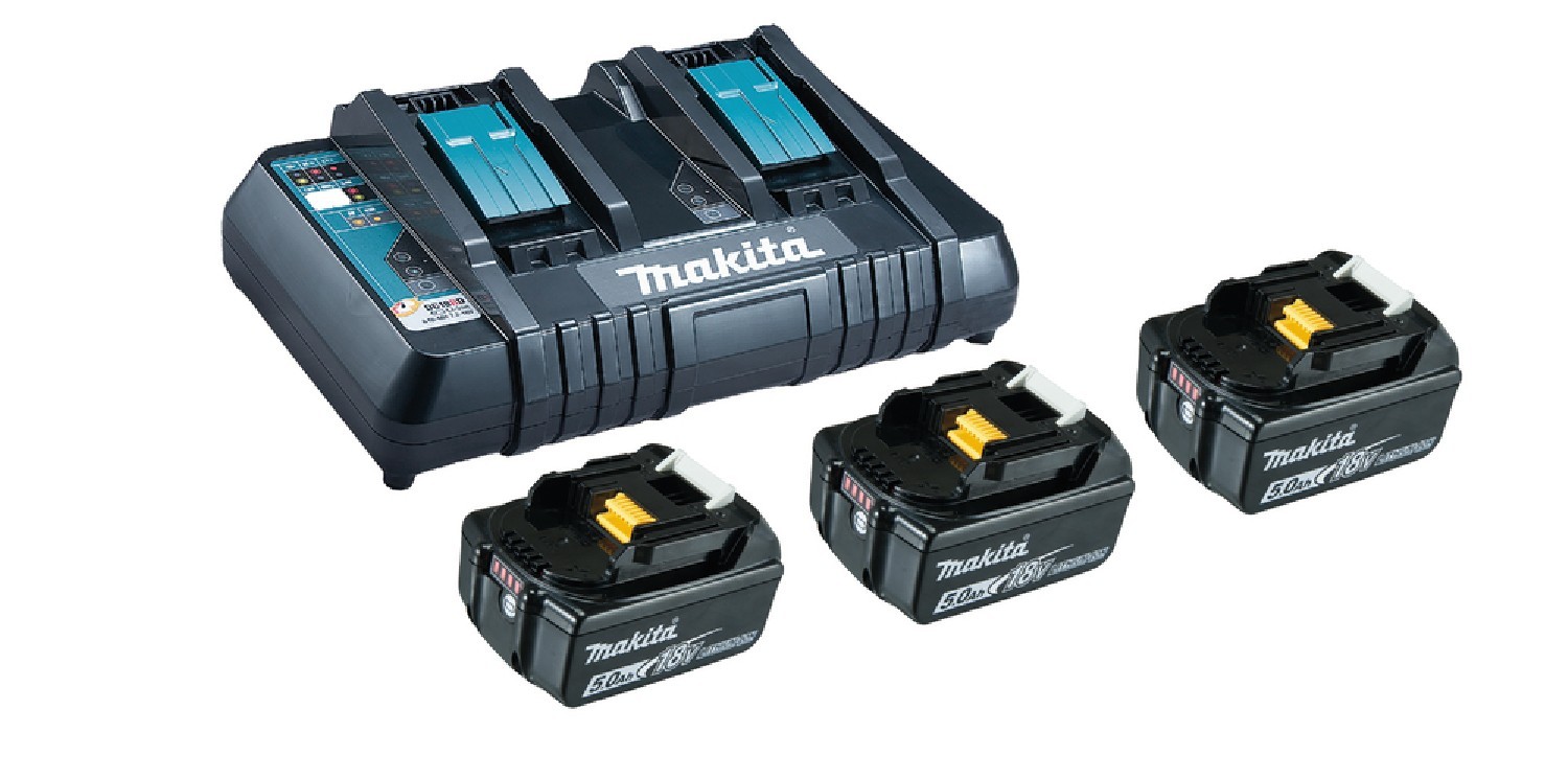 MAKITA Power-Source-Kit - 18 V / 3x 5 Ah
