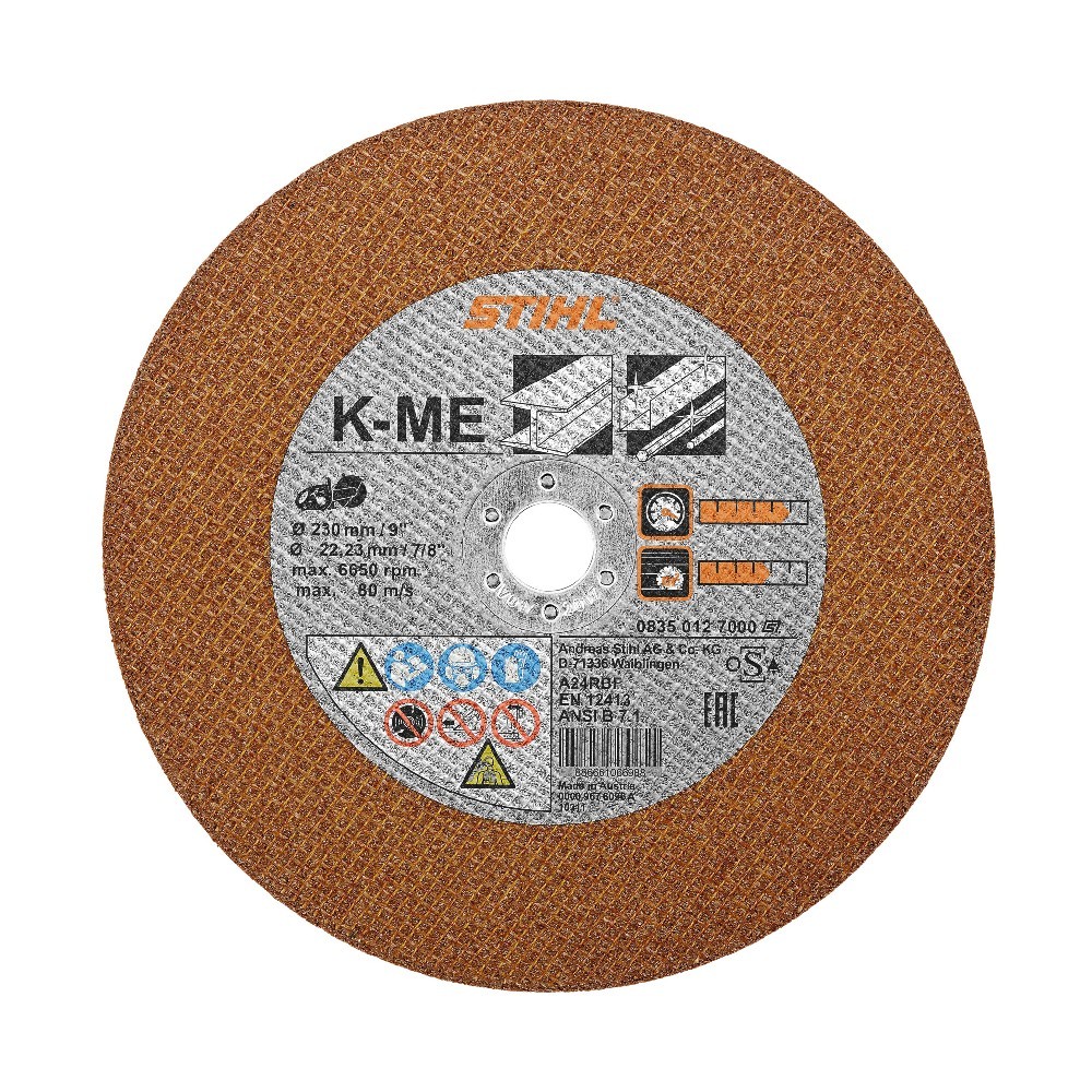 STIHL Kunstharz-Trennscheibe K-ME, 230mm